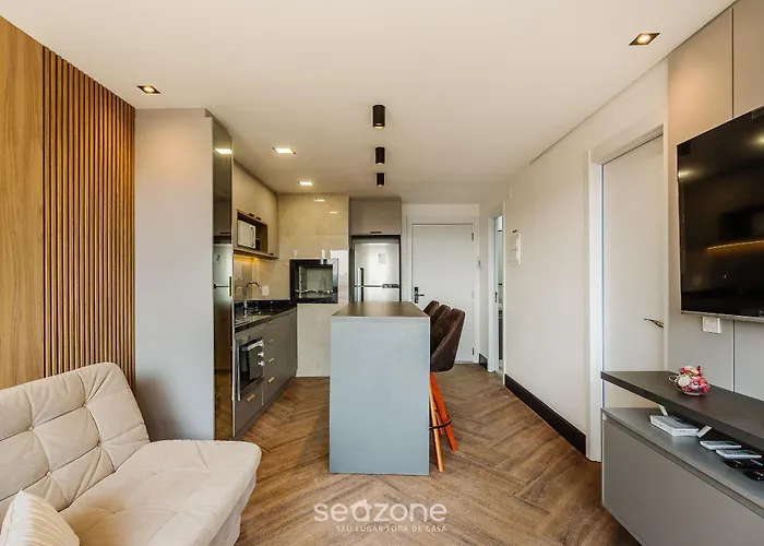 Apartamento Apto Moderno C/ Churrasqueira E Garag. Poa Air1414