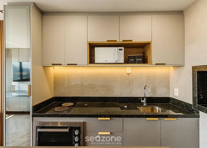 Apto Moderno C/ Churrasqueira E Garag. Poa Air1414 Apartamento *